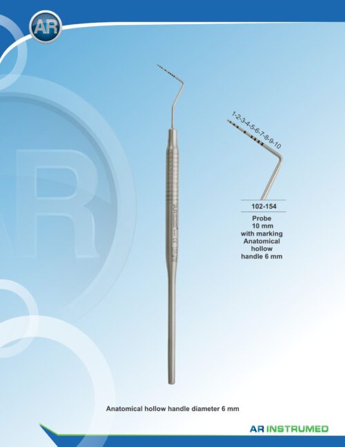 Zahnsonde Single end William Probe