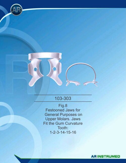 kofferdam Clamps Fig.8