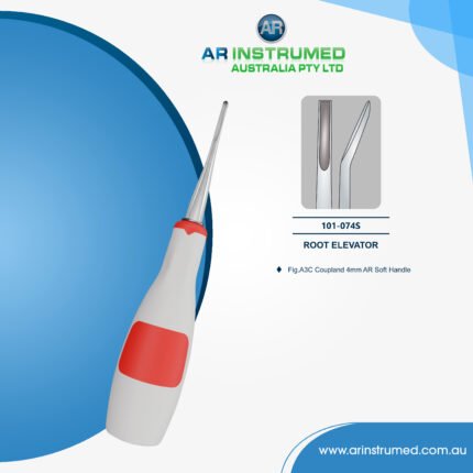 Fig.A3C Coupland 4mm Curved AR Soft Handle Red