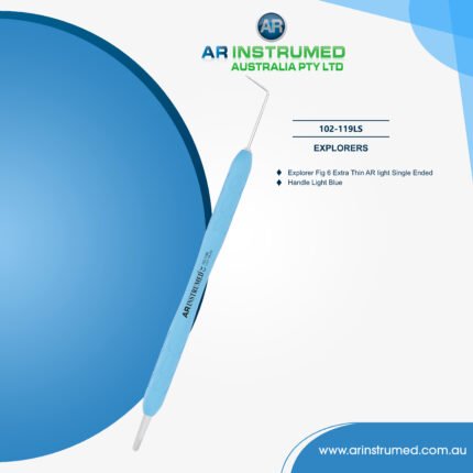 Explorer Fig.6 Extra Thin AR light Single ended Handle Light Blue
