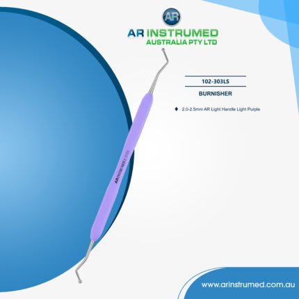 Burnisher 2.0-2.5mm AR Light Handle Light Purple