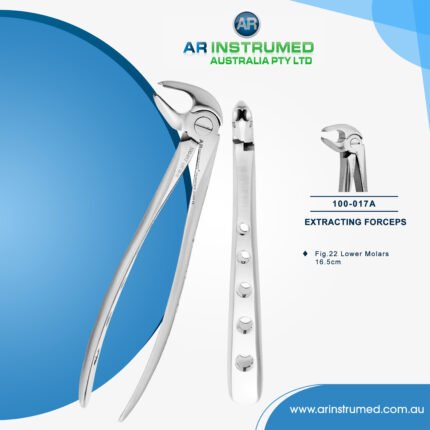 Extracting Forceps Fig.22 Lower Molars 16.5cm
