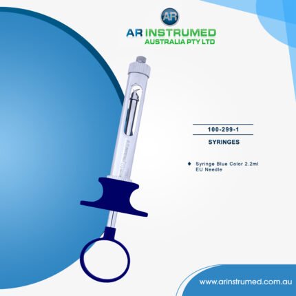 Syringe Blue Color 2.2ml EU Needle