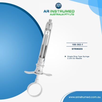 Single Ring Type Syringe 2.2ml EU Needle
