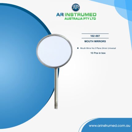 Mouth Mirror No.5 Plane 24mm Universal