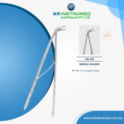 Needle Holder Plier 15cm Tungsten Carbide