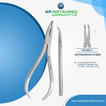 Long Weingart Pliers Tungsten-Carbide max 0.71mm .028" Wire  (TC)