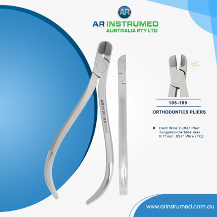 Hard Wire Cutter Plier Tungsten-Carbide max 0.71mm .028" Wire  (TC)