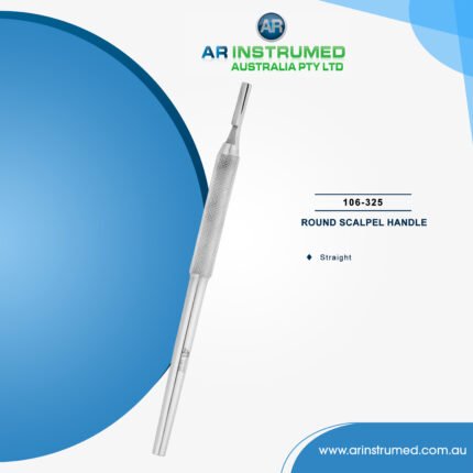 Round Scalpel Handle Straight