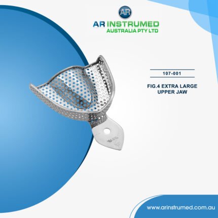 Impression Tray  Rimlock Perforated Upper Jaw  Fig.4 Extra Large