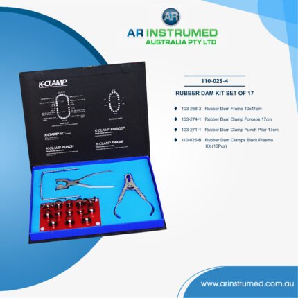 Rubber Dam Kit Set of 17